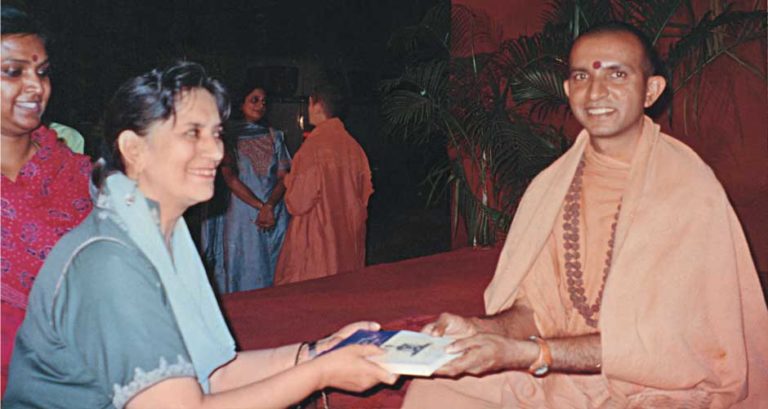 With Paramahamsa Swami Niranjanananda Saraswati